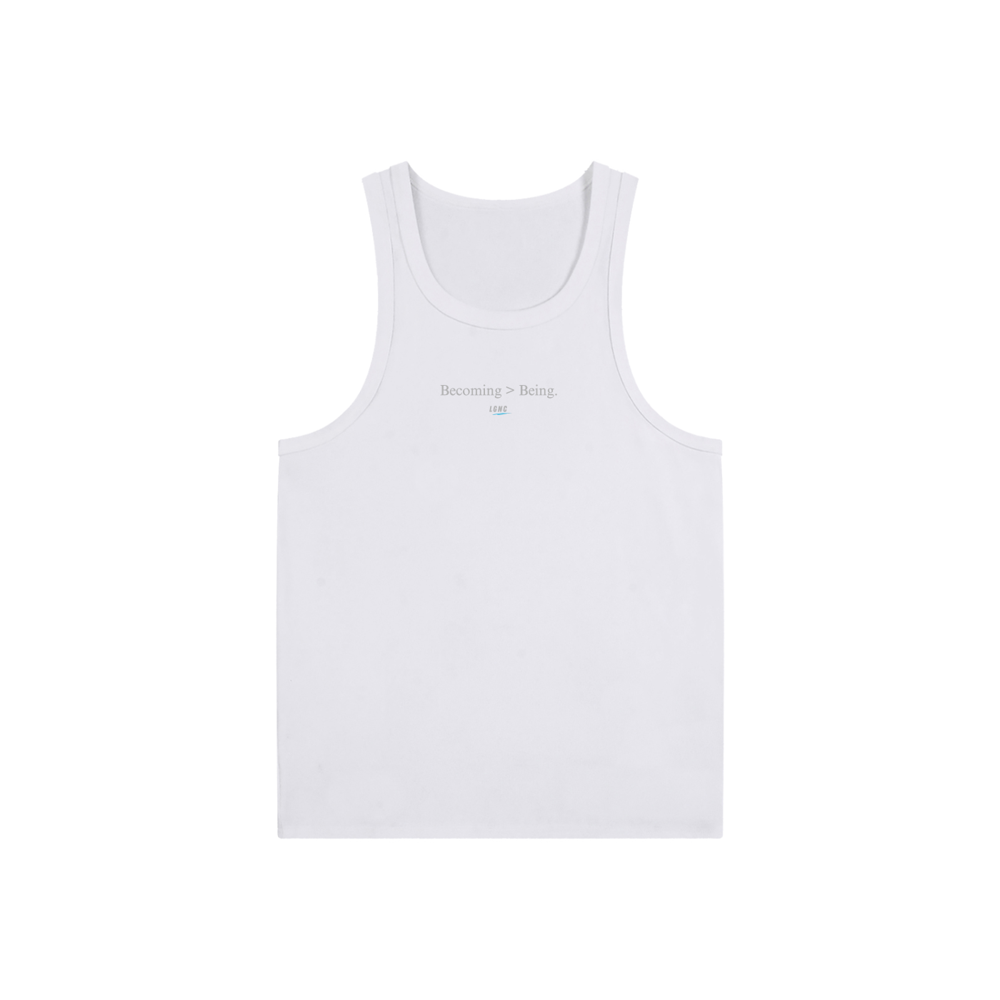 Becoming > Being Mens Essential Performance Singlet