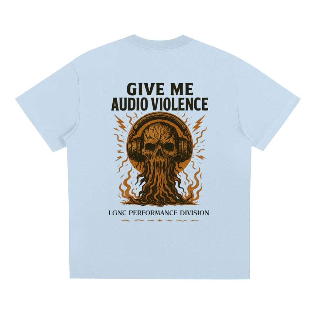 Audio Violence Performance T (LIGHT COLOURS)
