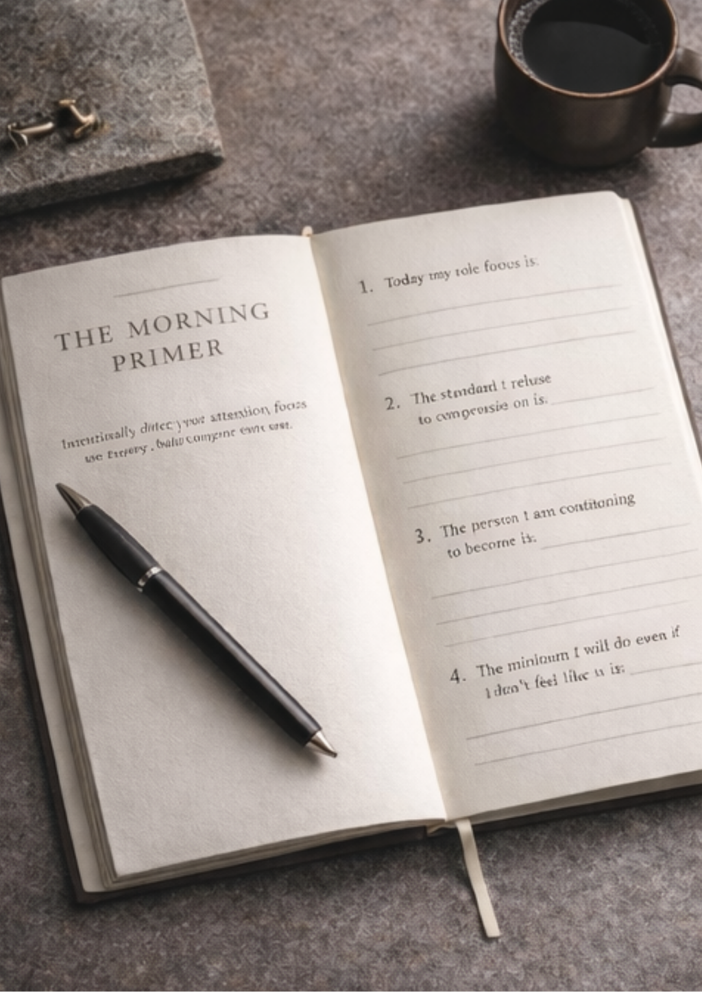 The Morning Primer (HARDCOVER) - Available on Amazon (UK & Europe only)