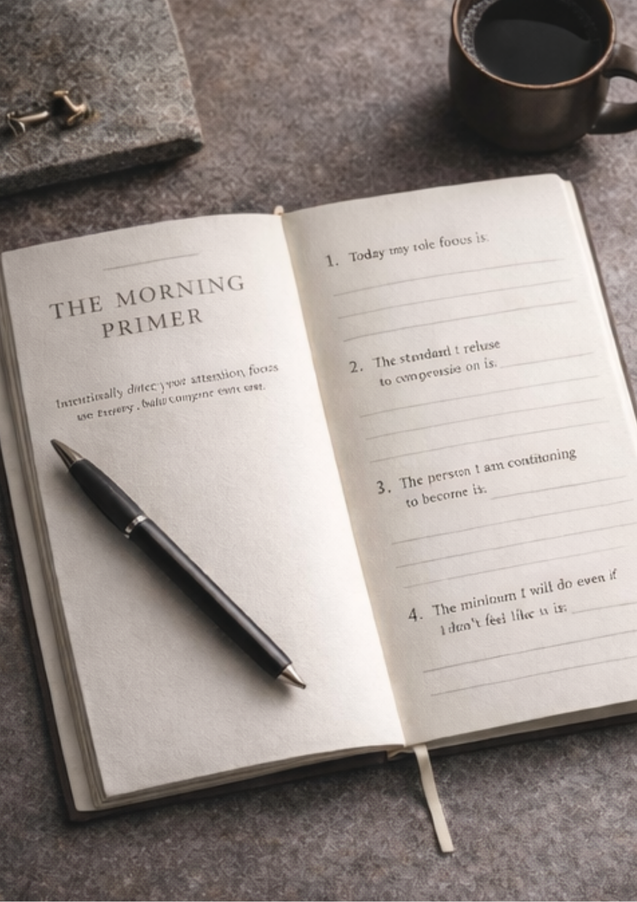 The Morning Primer (HARDCOVER) - Available on Amazon (UK & Europe only)
