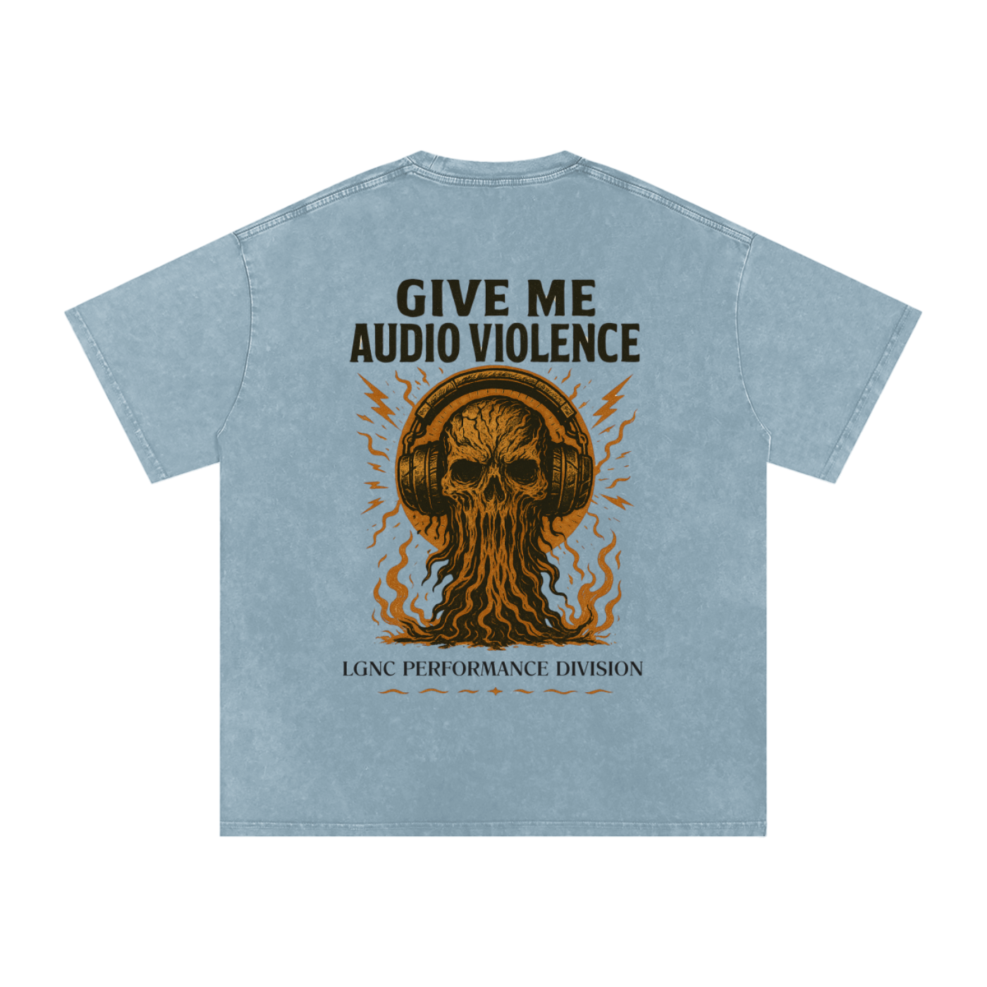 Audio Violence Oversized Cotton T (LIGHT COLOURS)