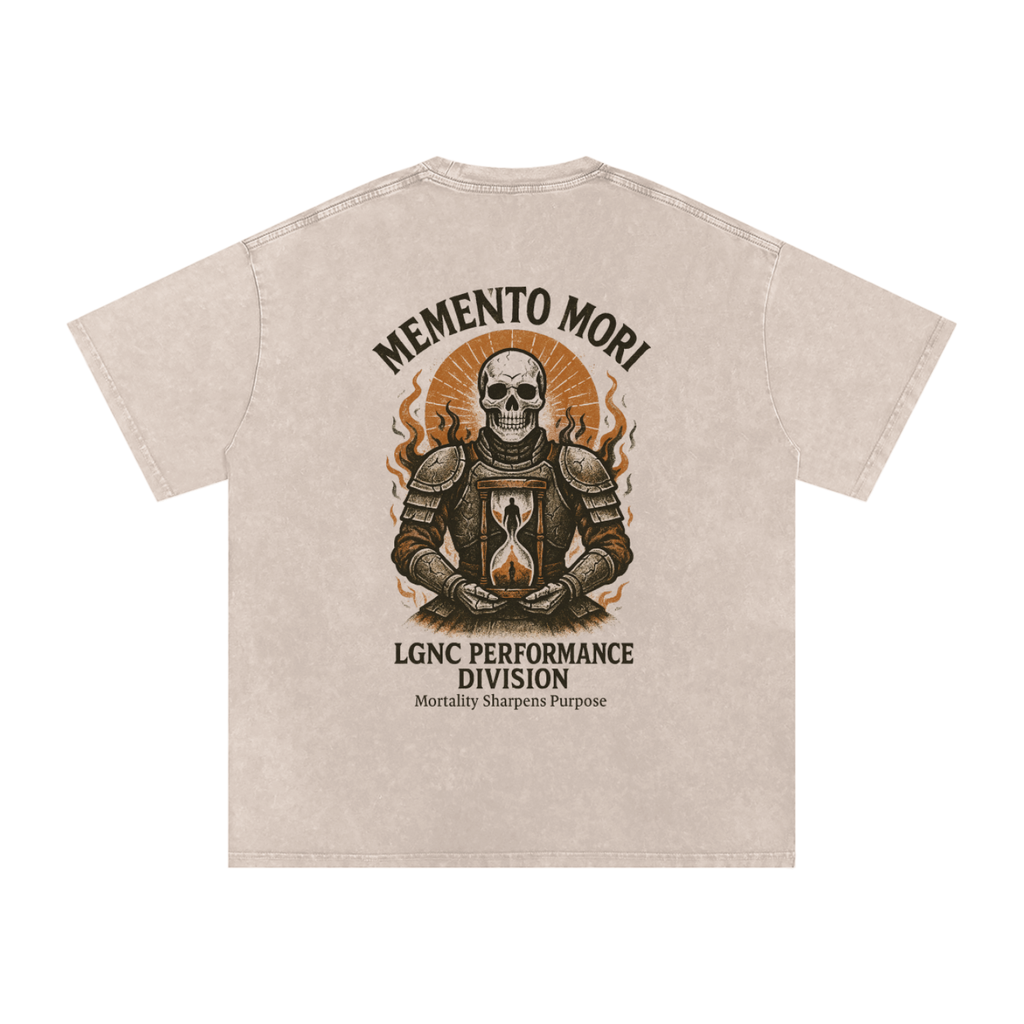 Memento Mori Oversized Cotton T (LIGHT COLOURS)