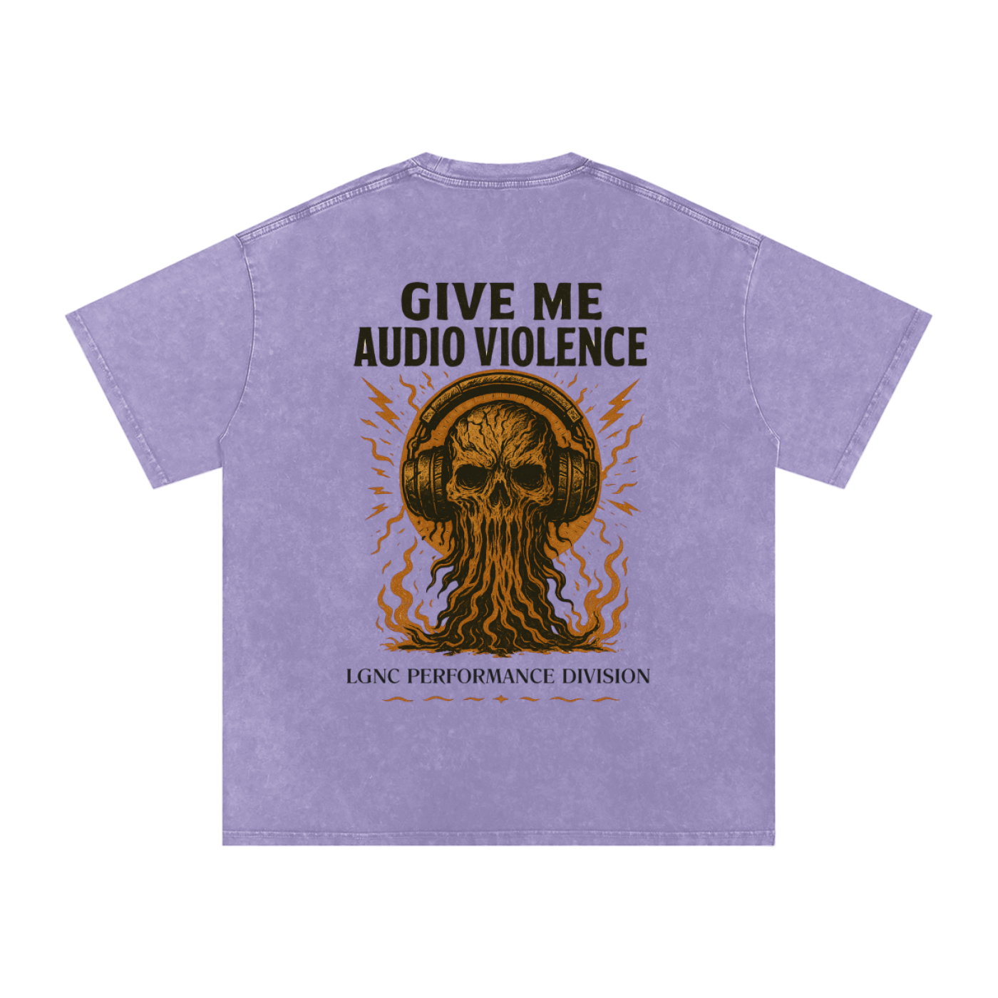 Audio Violence Oversized Cotton T (LIGHT COLOURS)