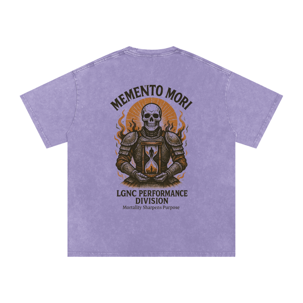 Memento Mori Oversized Cotton T (LIGHT COLOURS)