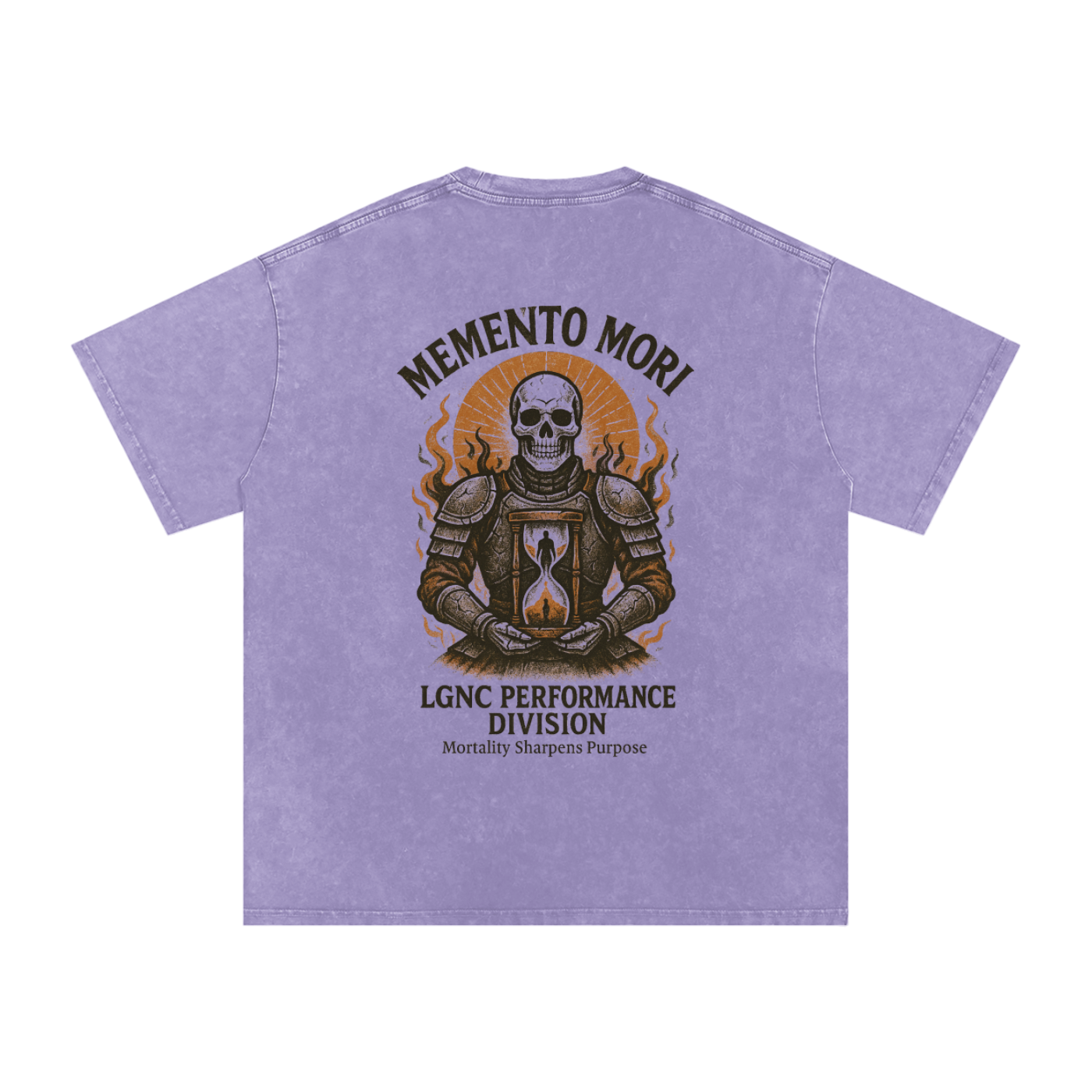 Memento Mori Oversized Cotton T (LIGHT COLOURS)