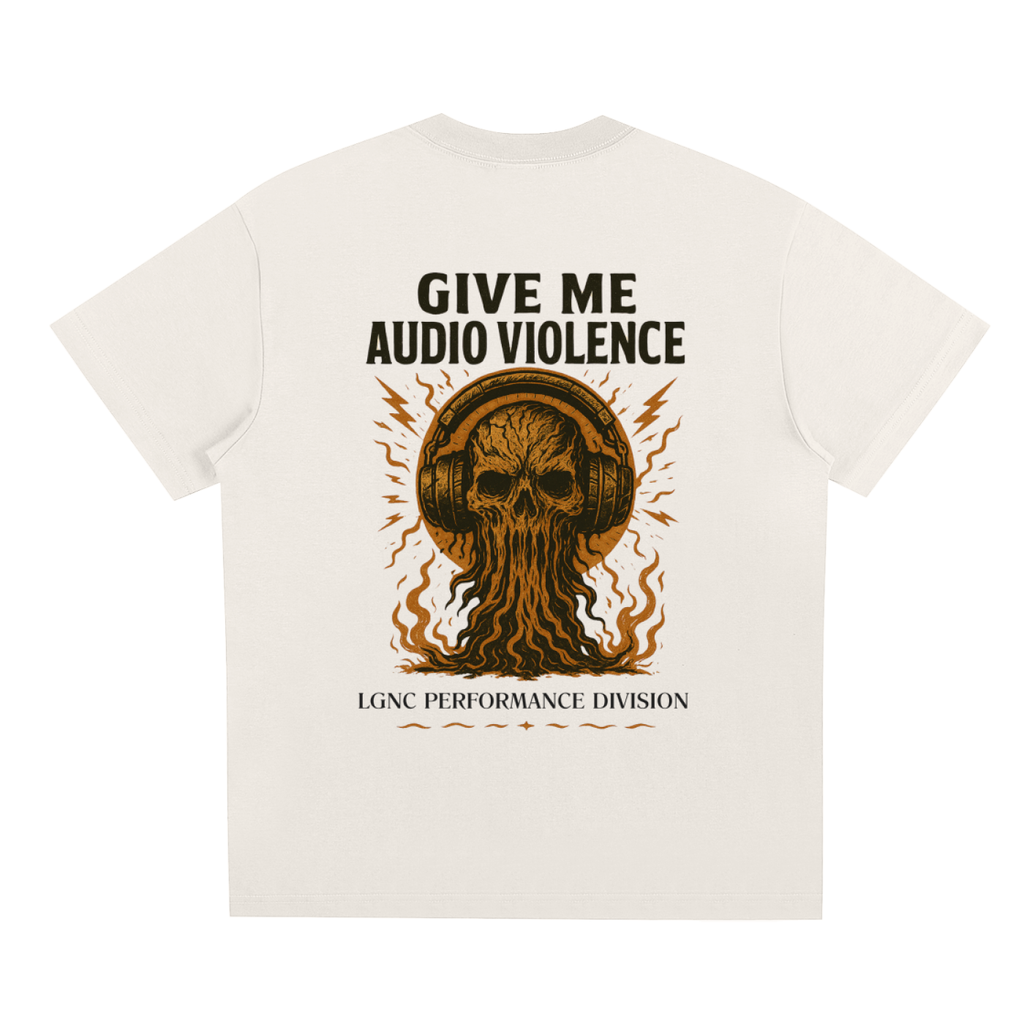 Audio Violence Performance T (LIGHT COLOURS)
