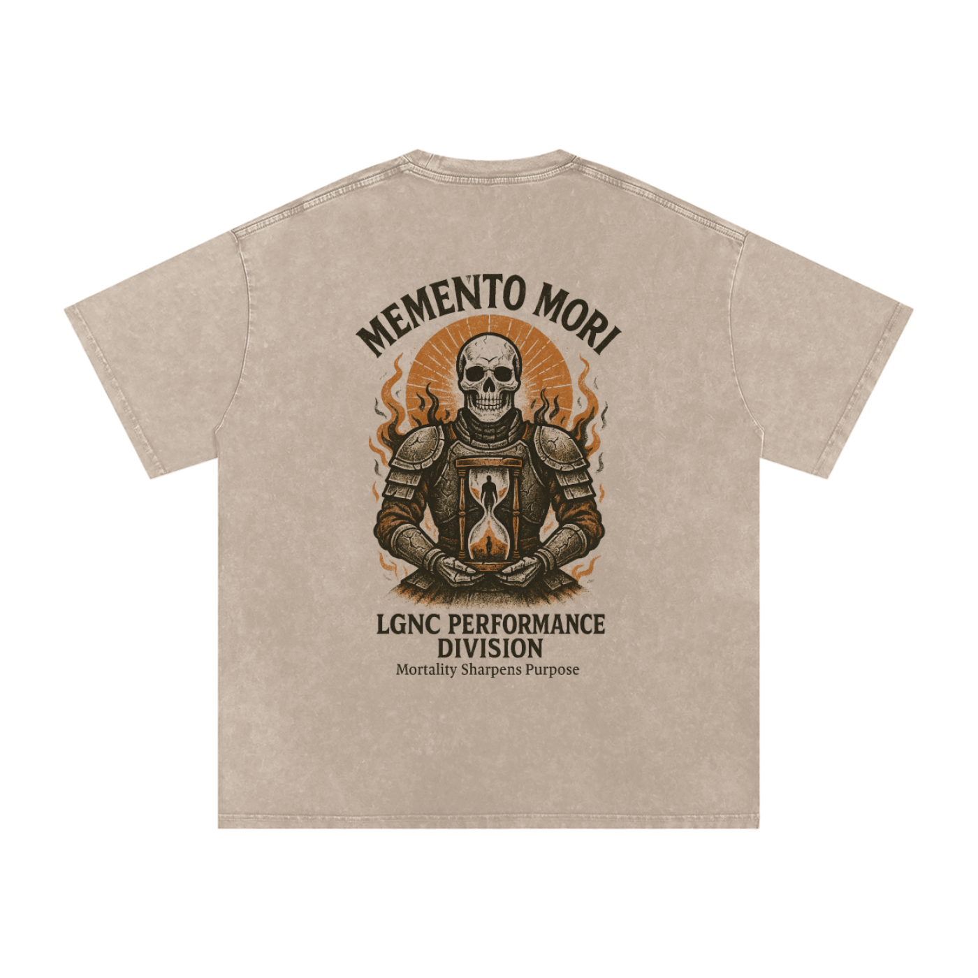 Memento Mori Oversized Cotton T (LIGHT COLOURS)