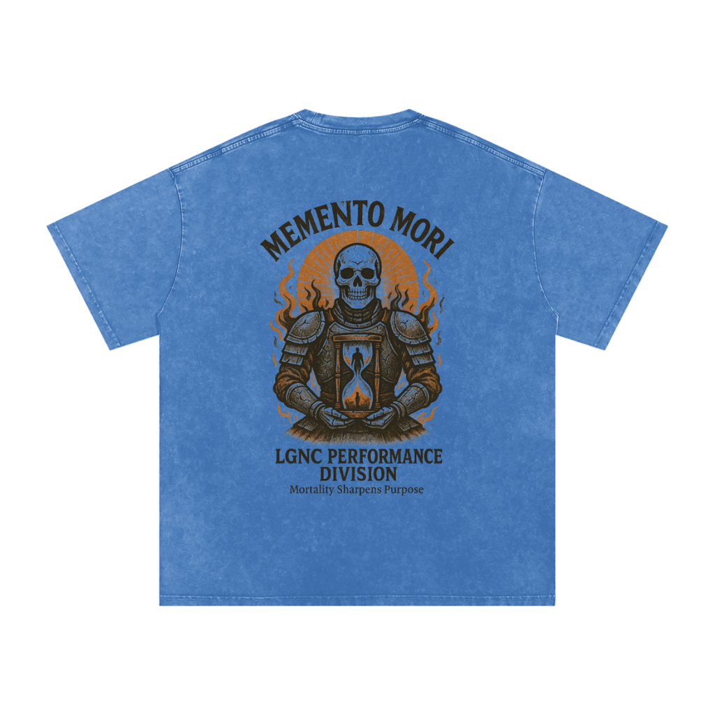Memento Mori Oversized Cotton T (LIGHT COLOURS)