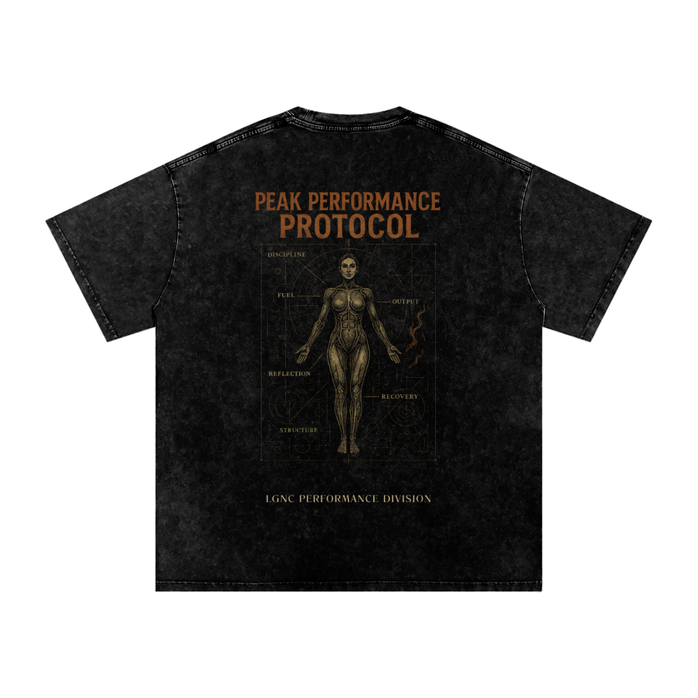 Women's Peak Performance Protocol Oversized Cotton T (BLACK)