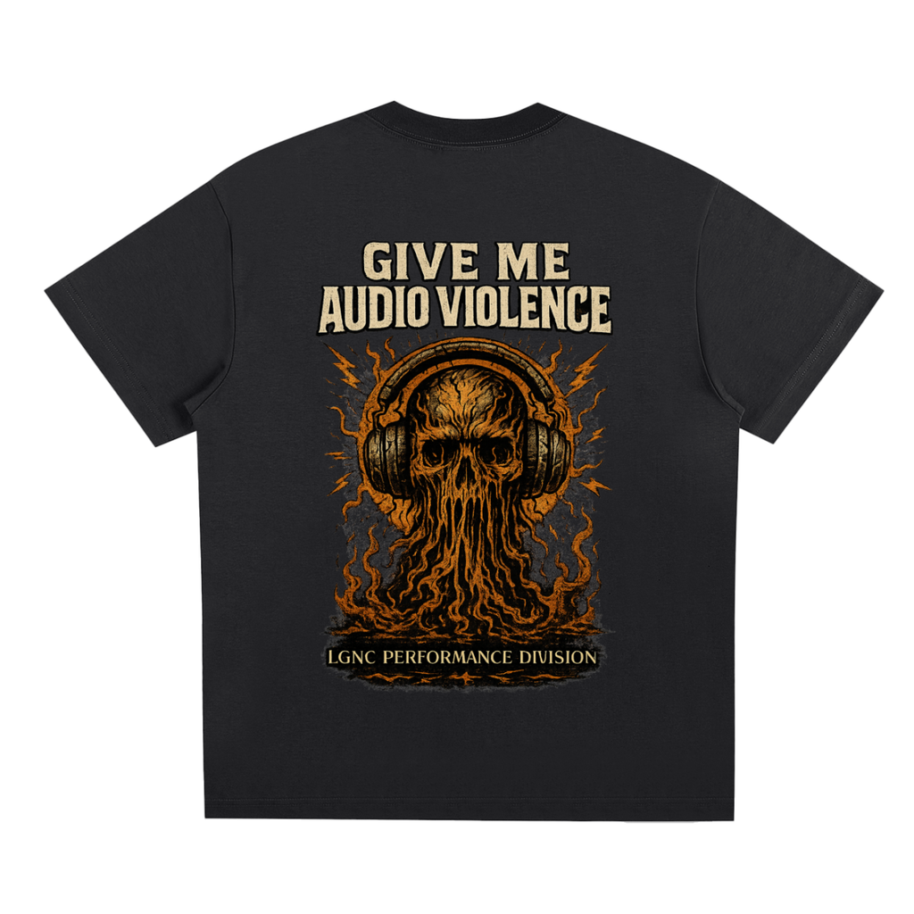 Audio Violence Performance T (BLACK)