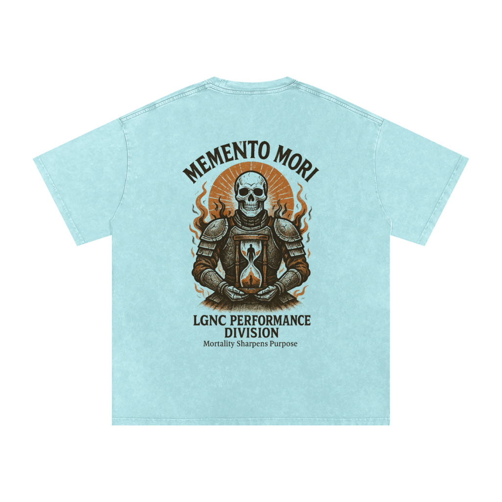 Memento Mori Oversized Cotton T (LIGHT COLOURS)
