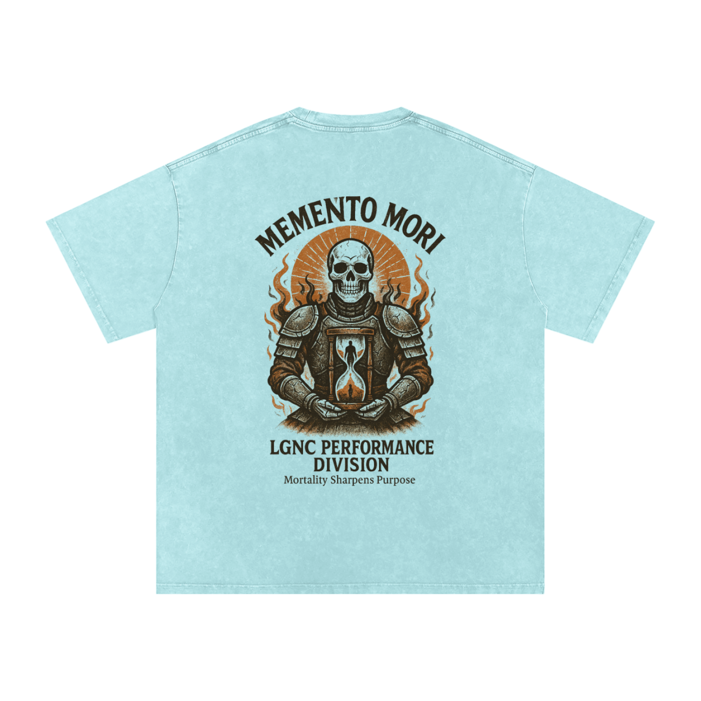 Memento Mori Oversized Cotton T (LIGHT COLOURS)