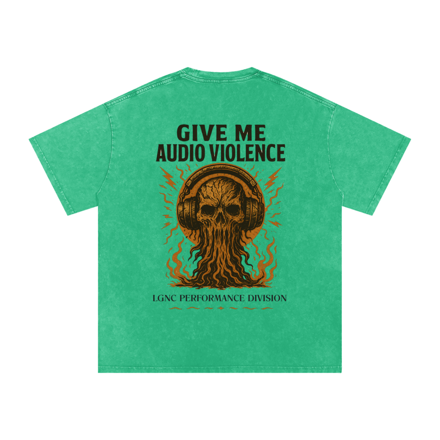 Audio Violence Oversized Cotton T (LIGHT COLOURS)