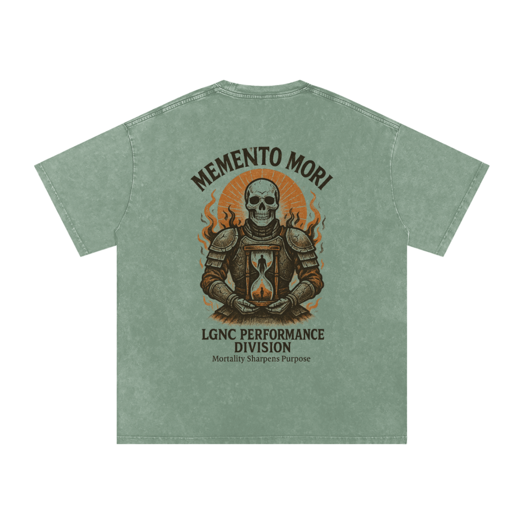 Memento Mori Oversized Cotton T (LIGHT COLOURS)