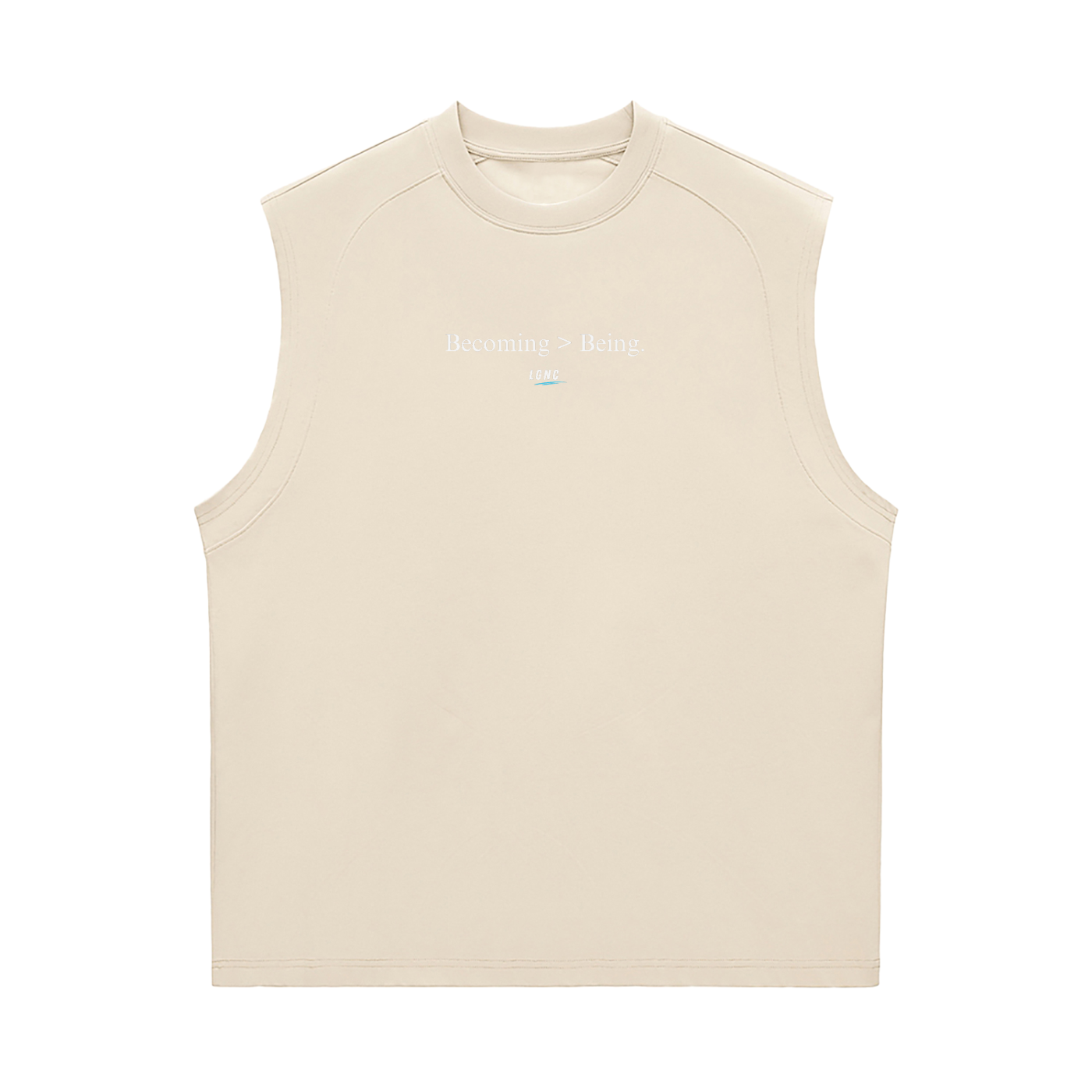 Becoming > Being Quick-Dry Oversized Singlet