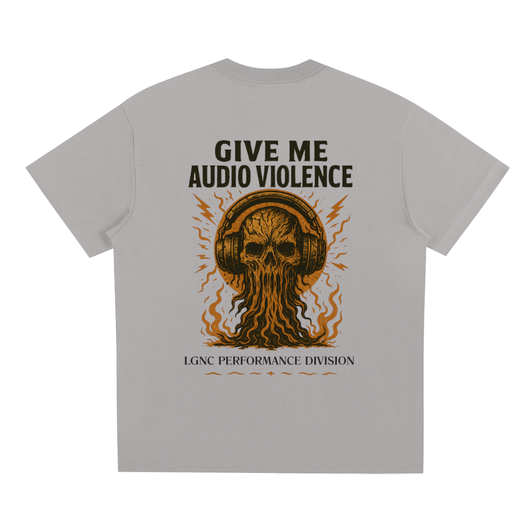 Audio Violence Performance T (LIGHT COLOURS)