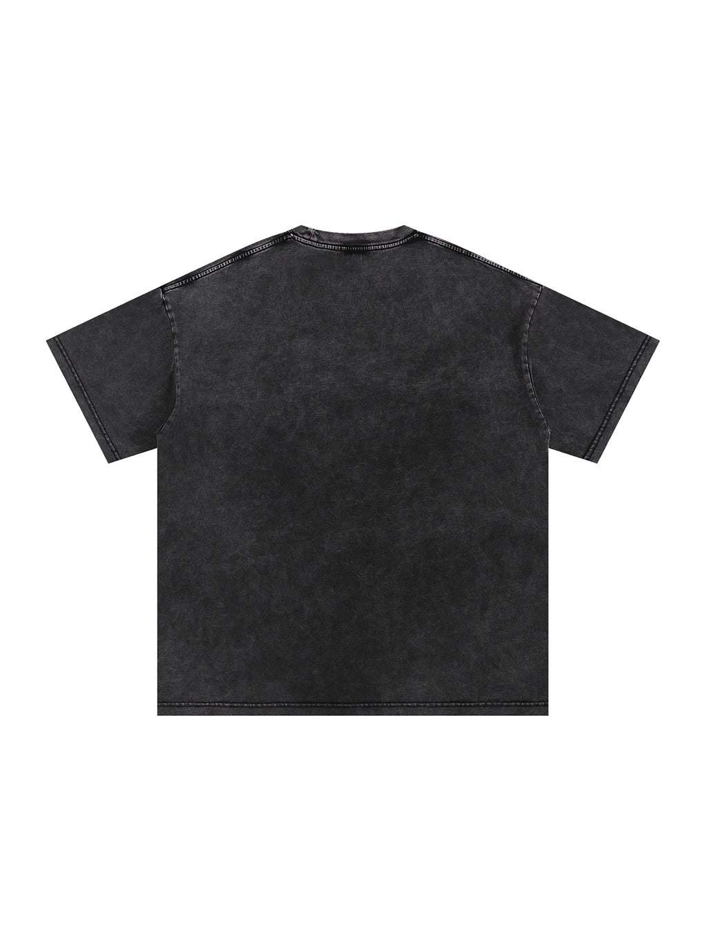 Audio Violence Oversized Cotton T (BLACK)