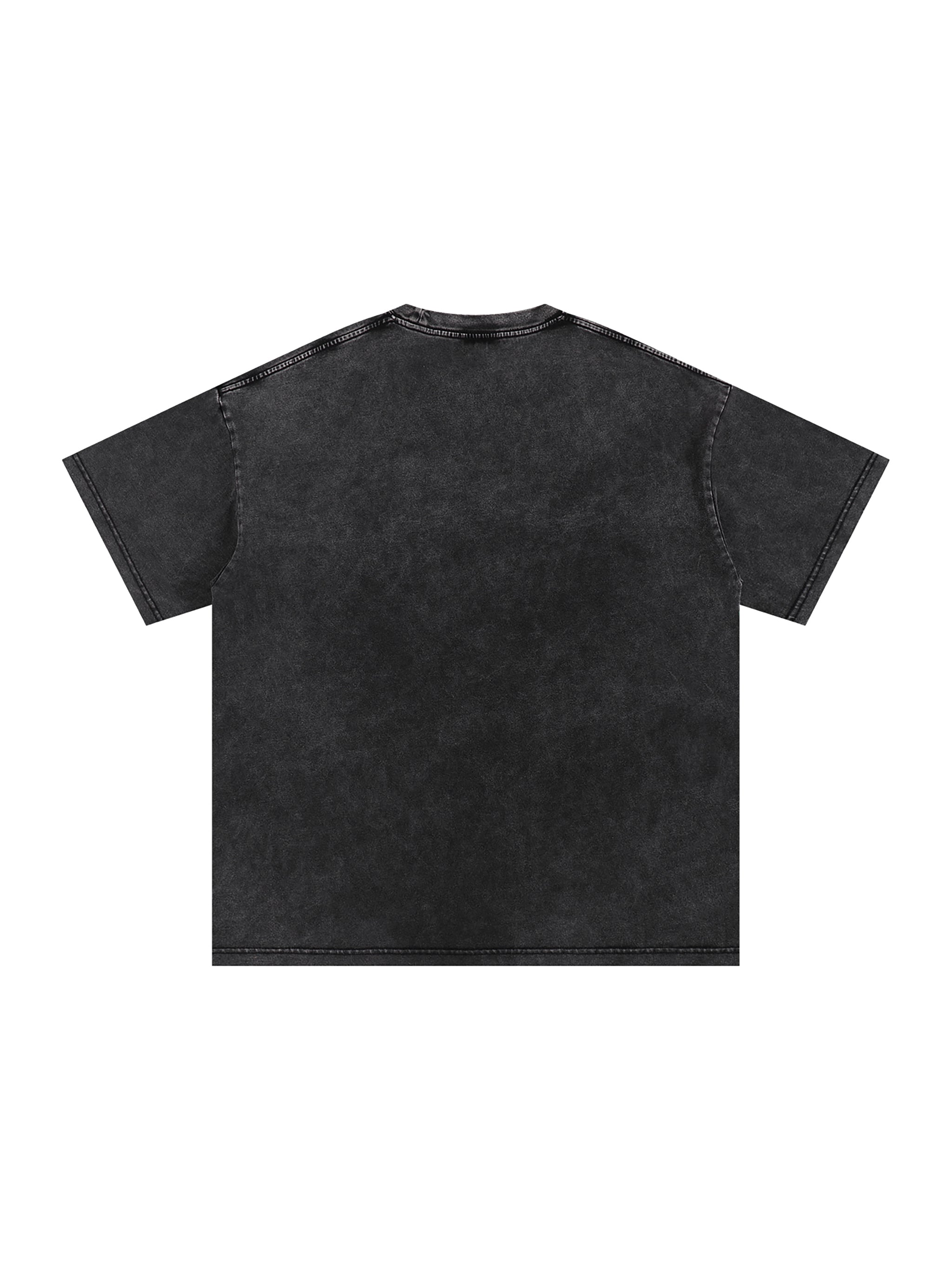 Audio Violence Oversized Cotton T (BLACK)